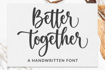 Better Together Font: Creative Ideas for Pairing Typefaces